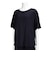 [授乳口付き]授乳がしやすい半袖Tシャツ　ネイビー