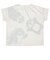 [ベビー]半袖　Tシャツ　遮熱　集合パネル　オフホワイト