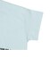 [キッズ]半袖　Tシャツ　遮熱　集合パネル　サックス