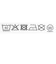 [キッズ]ワンピース　総柄　接触冷感　オフホワイト