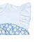 [キッズ]半袖Tシャツ　遮熱　胸切替　サックス