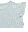 [キッズ]半袖Tシャツ　総柄　サックス