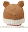 [40～50cm]ニット帽　アニマルモコモコ　かぞく　柴犬