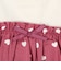 [ベビー]長袖Tシャツ　胸切替　レッド