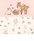 [ベビー]ふわふわコットン半袖丸首シャツ　2枚組　アニマル　ピンク