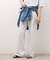 別注【Champion/チャンピオン】16s/1 Jersey PT Bleach Wash：パンツ