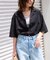 《一部WEB限定追加》コットンカットワーク刺繍開襟シャツ