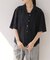 《一部WEB限定追加》コットンカットワーク刺繍開襟シャツ