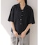 《一部WEB限定追加》コットンカットワーク刺繍開襟シャツ