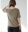 ヘンリーネックランダムリブTシャツ