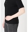 ヘンリーネックランダムリブTシャツ