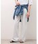 《追加》別注【Champion/チャンピオン】16s/1 Jersey PT Bleach Wash：パンツ