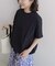 《一部WEB限定追加2》フレンチスリーブボーダーTシャツ