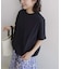 《一部WEB限定追加2》フレンチスリーブボーダーTシャツ