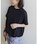 《一部WEB限定追加2》フレンチスリーブボーダーTシャツ