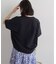 《一部WEB限定追加2》フレンチスリーブボーダーTシャツ