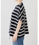 《一部WEB限定追加2》フレンチスリーブボーダーTシャツ