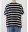 《一部WEB限定追加2》フレンチスリーブボーダーTシャツ