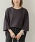コットンシルケットバイオショートTEE