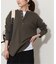 【Hanes×relume】別注Newワッフルヘンリーネックプルオーバー