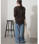 【Hanes×relume】別注Newワッフルヘンリーネックプルオーバー