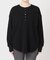【Hanes×relume】別注Newワッフルヘンリーネックプルオーバー