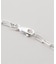 【Artisav/アルティサヴ】silver rectangular chain bracele：ブレスレット