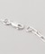 【Artisav/アルティサヴ】silver rectangular chain bracele：ブレスレット