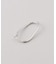 【Artisav/アルティサヴ】  silver earring large oval：ピアス