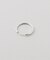 【Artisav/アルティサヴ】 silver hoop earring round：ピアス