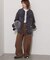 別注【LEVI’S】COLLARLESS XL TRUCKER BK：デニムジャケット