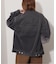 別注【LEVI’S】COLLARLESS XL TRUCKER BK：デニムジャケット