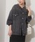 別注【LEVI’S】COLLARLESS XL TRUCKER BK：デニムジャケット