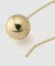 【Kenneth Jay Lane/ケネス ジェイ レーン】 gold drop wire earring