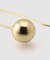 【Kenneth Jay Lane/ケネス ジェイ レーン】 gold drop wire earring