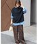 《一部WEB限定追加 / 新色》ハミルトンウォッシャブル畦ベスト