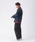 スモーキー デニム ジップ ジャケット