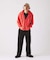 ピグメント ラフカット スウェット ジップパーカー
