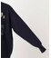エンブレムバッチ付きサガラ刺繍カーディガン