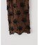 【crinkle crinkle crinkle】3D embroidery leopard easy pt：パンツ