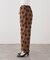 【crinkle crinkle crinkle】3D embroidery leopard easy pt：パンツ