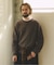 COLLINS VILLE WOOL / コリンズ ビル ウール クルーネック ニット