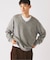 COLLINS VILLE WOOL / コリンズ ビル ウールニット Vネック