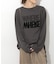 WHEREロングスリーブTEE