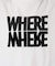 WHEREロングスリーブTEE