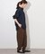 【TORRAZZO DONNA/トラッゾドンナ】Basic Knit Pants