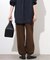 【TORRAZZO DONNA/トラッゾドンナ】Basic Knit Pants