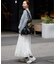 《WEB限定/追加4》コットンボイルケミカルレーススカート