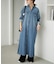 《シリーズあり》LEDENIM BDU デニムシャツワンピース