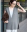 《WEB限定カラーあり/追加》ダブルフェイスニットベスト
